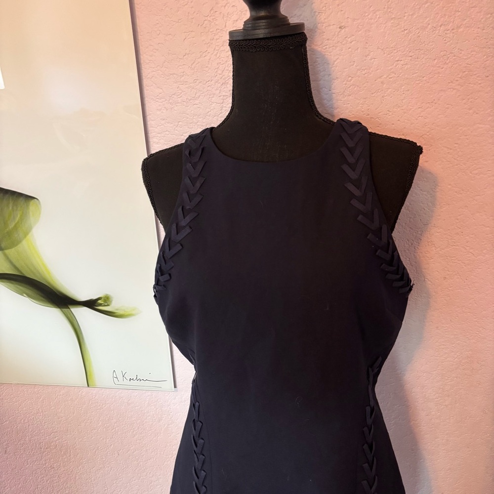 Cinq a sept blue dress size 10 - Picture 2 of 5